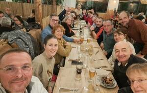 Un bon moment de convivialité samedi soir.
