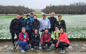Sortie dominicale dans le parc du château de Versailles...