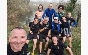 Sortie ce matin sur les sentiers entre Jouy-en-Josas et Viroflay...