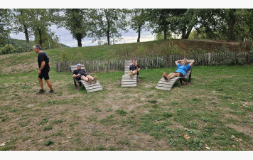 Mélange de trail et de détente aujourd'hui pour nos GGTISTES...