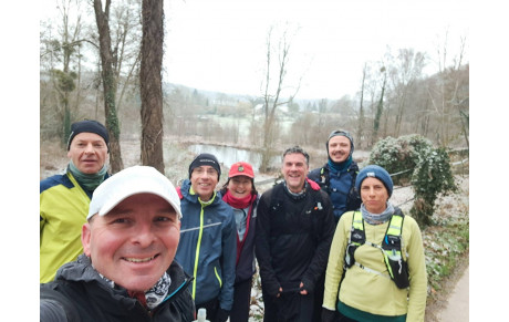 Sortie ce matin au départ de Magny-les-Hameaux...