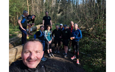 Sortie reco ce matin du 10 km de la Méran’Trail...