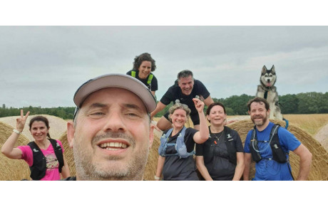 Dernière sortie dominicale ce matin avant les vacances scolaires...