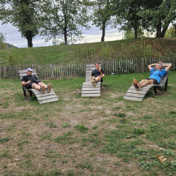 Mélange de trail et de détente aujourd'hui pour nos GGTISTES...