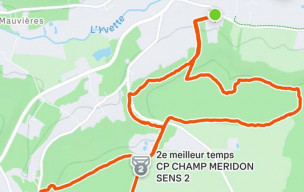 Sortie ce matin sur les sentiers autour de Chevreuse...