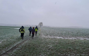 Sortie ce matin au départ de Magny-les-Hameaux...