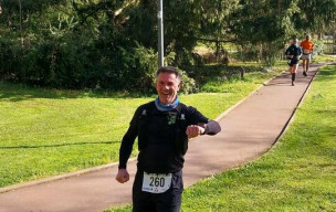 Sortie reco ce matin d'une partie du 20 km de la Méran’Trail...