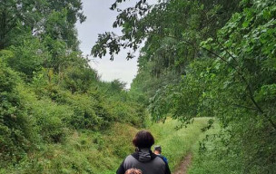 Dernière sortie dominicale ce matin avant les vacances scolaires...