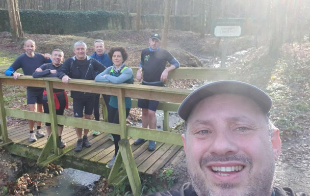 Sortie ce matin sur les sentiers autour de Chevreuse...