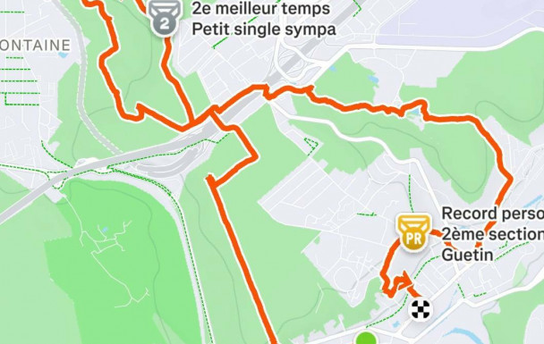 Sortie ce matin sur les sentiers entre Jouy-en-Josas et Viroflay...