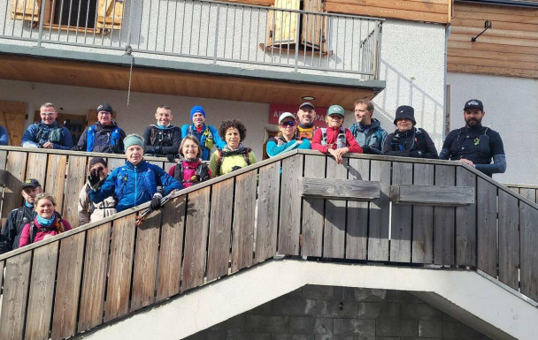 Première journée pour notre stage Trail à Valloire (73)...